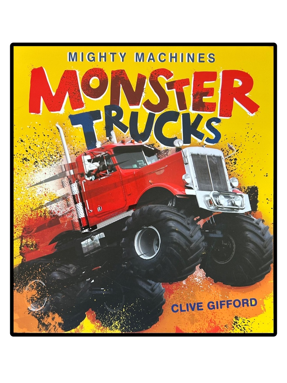 Monster Trucks Kids Toy Book - Red Truck